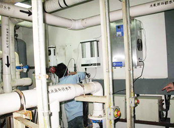 游泳池水處理使用現(xiàn)場(chǎng)