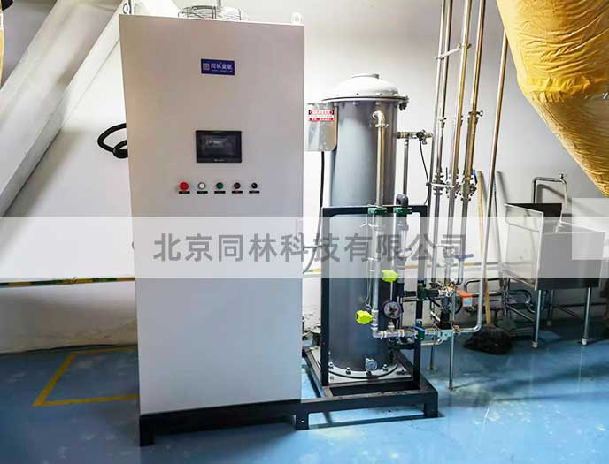 某生產疫苗企業(yè)臭氧發(fā)生器安裝現(xiàn)場